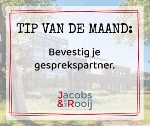 tip van de maand april