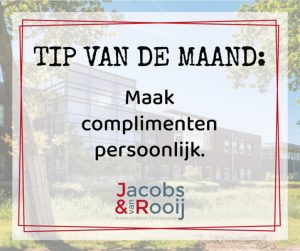 tip van de maand juli