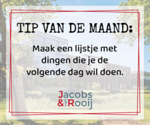 Tip plannen