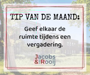 tip van de maand